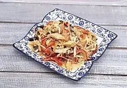 Обжаренные овощи с крахмальной лапшой (300 гр.)