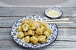 Банановый десерт Шангри-Ла со сливочным кремом (250 гр.)