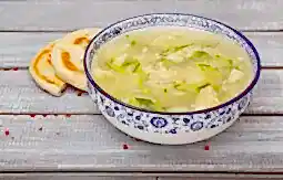 Бульон с огурцом и яйцом (800 гр.)